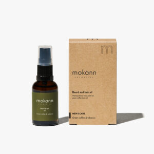 MOK-35 ACEITE PARA BARBA Y CABELLO CAFÉ VERDE Y TABACO