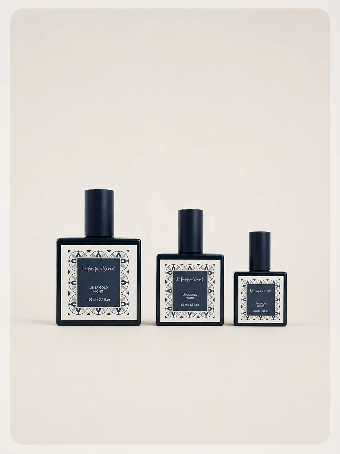 Perfumes Línea Nicho en varios tamaños